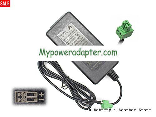 HIKVISION 4 INCH MONITOR Power AC Adapter 12V 2A 24W ACEPOWER12V2A24W-2pins