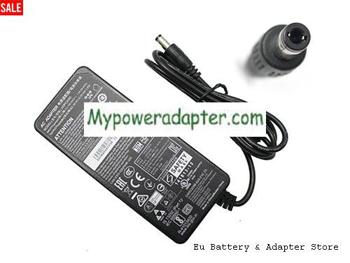 AOC 280LM00004 Power AC Adapter 20V 3.25A 65W AOC20V3.25A65W-5.5x2.5mm