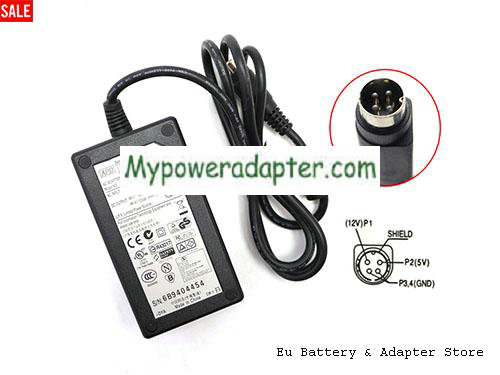 APD 6B9404454 Power AC Adapter 12V 1.5A 18W APD12V1.5A18W-4PIN