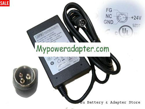 APD DA-36B24 Power AC Adapter 24V 2.15A 52W APD24V2.15A52W-3Pin