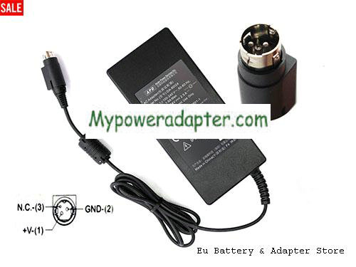 APD DA-60L24 Power AC Adapter 24V 2.5A 60W APD24V2.5A60W-3pin