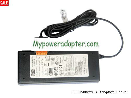 ASTEC 1704H2004K02L Power AC Adapter 48V 2.08A 100W ASTEC48V2.08A100W-4FPin