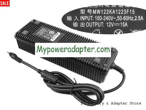 AULT MW122KA1223F15 Power AC Adapter 12V 15A 180W AULT12V15A180W-5.5x2.5mm