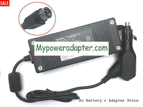 RESMED DC-65A24 Power AC Adapter 24V 2.71A 65W CAP-RESMED24V2.71A65W-4PIN
