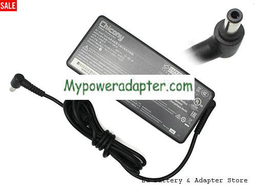 MSI PE72-7RD Power AC Adapter 19.5V 6.92A 135W CHICONY19.5V6.92A135W-5.5x2.5mm