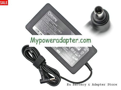 MSI MS-16RS Power AC Adapter 20V 6A 120W CHICONY20V6A120W-4.5x3.0mm-thin