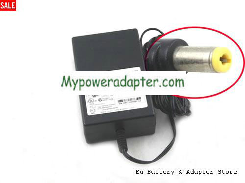 CHICONY A10-024N3A REV 01 Power AC Adapter 24V 1A 24W CHICONY24V1A24W-5.5x1.7mm