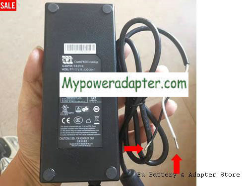 Genuine CWT CAD120241 AC Adapter 24v 5A with 2 line tip 120W Power Supply