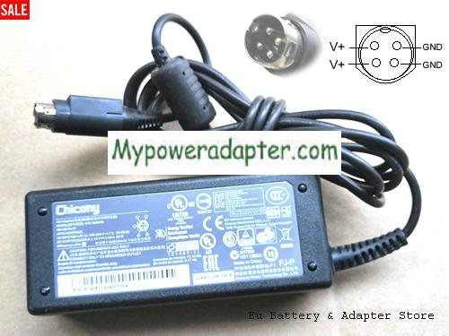 CHICONY A12-065N2A Power AC Adapter 19V 3.42A 65W Chicony19V3.42A65W-4pin-LZRF