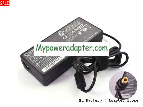 MSI APACHE GE62 7RD-471CA Power AC Adapter 20V 6.75A 135W Chicony20V6.75A135W-5.5x2.5mm