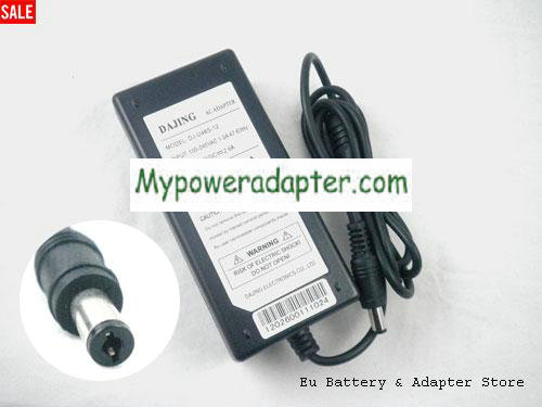 DAJING USE FOR 15INCH MONITOR Power AC Adapter 12V 2.6A 31W DAJING12V2.6A31W-5.5x2.5mm