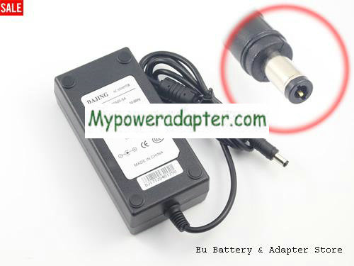 Genuine 12V 5A AC-DC Adapter for DAJING DJ-U48S-12 LCD Monitor Charger Power Supply Cord