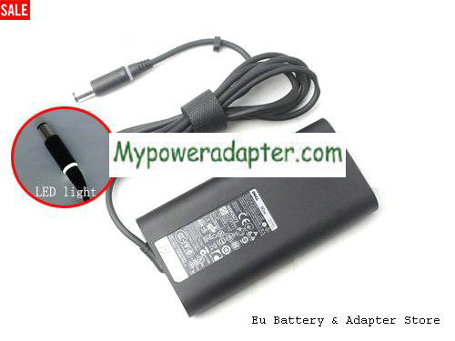 DELL LATITUDE XT2 Power AC Adapter 19.5V 4.62A 90W DELL19.5V4.62A90W-7.4X5.0mm-BU