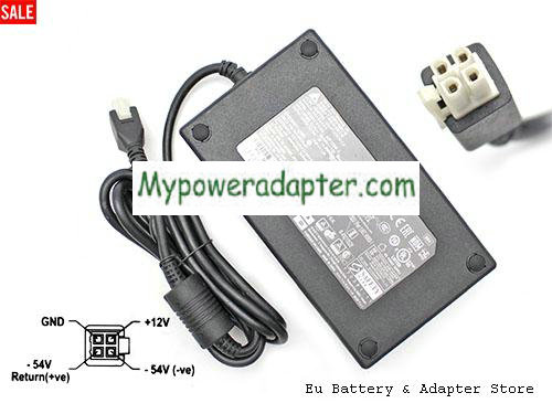 DELTA 341-100765-01 Power AC Adapter 12V 4.6A 55W DELTA12V4.6A55W-Molex4pin