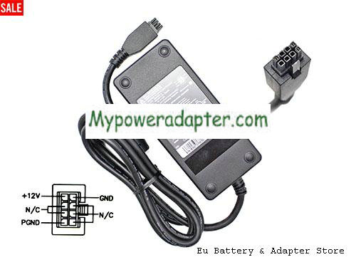 DELTA ADP-66CR B Power AC Adapter 12V 5.5A 66W DELTA12V5.5A66W-Molex-8pins