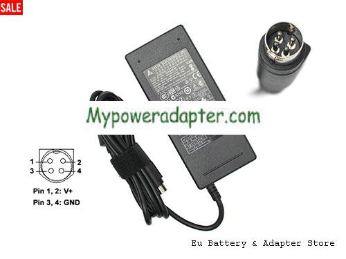 Genuine Delta ADP-90FB Ac Adapter 19V 4.74A 90W 4 PIN Power Supply