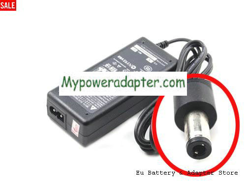 DAJING DJ-U48S2415 Power AC Adapter 24V 2A 48W DELTA24V2A48W-5.5x2.5mm
