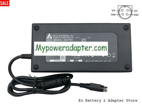 DELTA MDS-150AAS24 B Power AC Adapter 24V 6.25A 150W DELTA24V6.25A150W-4PIN-M