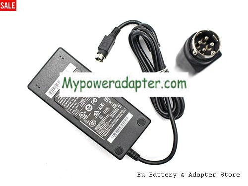 Genuine EDAC EA10953A AC Adapter 12v 6.6A 80W Round with 4 Pins