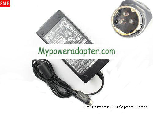 EPSON TM-U288 Power AC Adapter 24V 1.5A 36W EPSON24V1.5A36W-3PIN