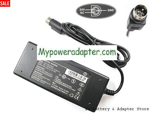 Genuine FDL FDLJ1204A AC Adapter 24v 1.5A Round with 3 Pin 36W Power Supply