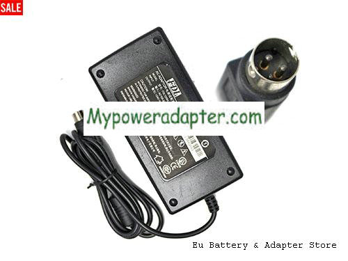 FDL FDL1204A Power AC Adapter 24V 2A 48W FDL24V2A48W-3PIN