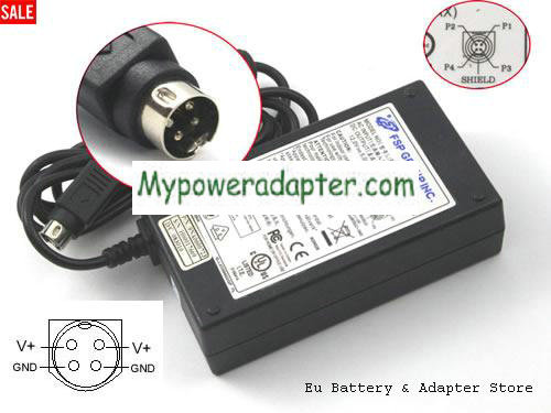 FSP JS-12050-2CA Power AC Adapter 12V 5A 60W FSP12V5A60W-4PIN-SZXF