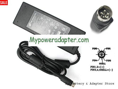 Genuine FSP FSP084-DIBAN2 Ac Adapter 12.0V 7.0A 84W 4 Pin Power Supply