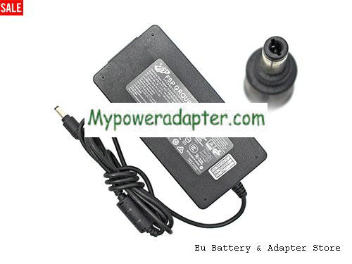 EVOO EG-LP10BK Power AC Adapter 19V 6.32A 120W FSP19V6.32A150W-5.5x2.5mm-thin