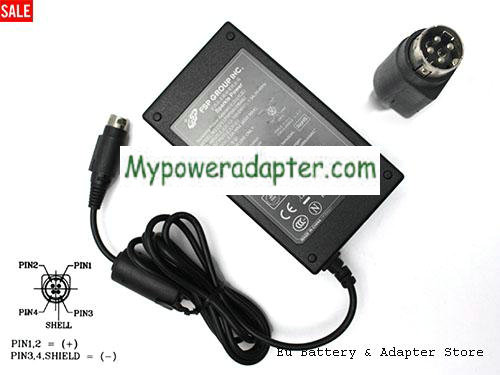Genuine FSP FSP060-DAAN2 Ac adapter 24v 2.5A 60W HU10142-16137 4 Pin