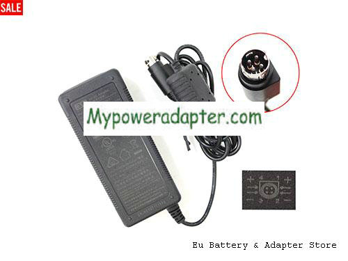 Genuine GM60-240250-F AC Adapter For GVE 24.0v 2.5A 60W Power Supply With 4 Pins