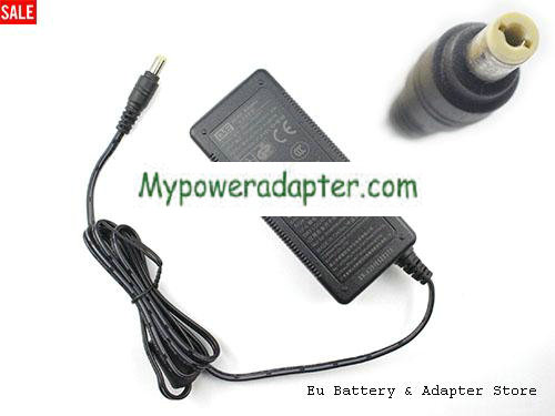 Genuine GVE GM60-240275-F AC Adapter 24v 2.75A Power Supply with 5.5x2.1mm Tip