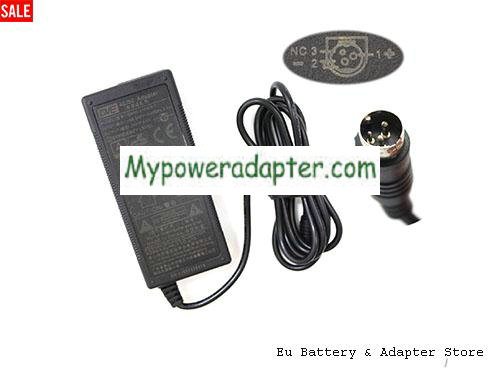 GVE GM95-240400-F Power AC Adapter 24V 4A 96W GVE24V4A96W-3PIN