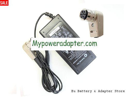 GLOBTEK GS1672 Power AC Adapter 13.2V 4.5A 60W GlobTek13.2V4.5A60W-6HOLE