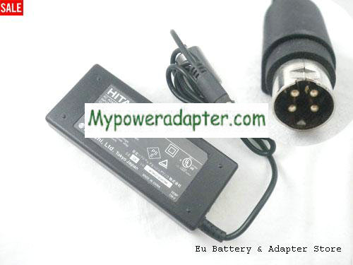 HITACHI ADP-60WB AC adapter 12V5A Round with 4 Pin 60W Power Supply