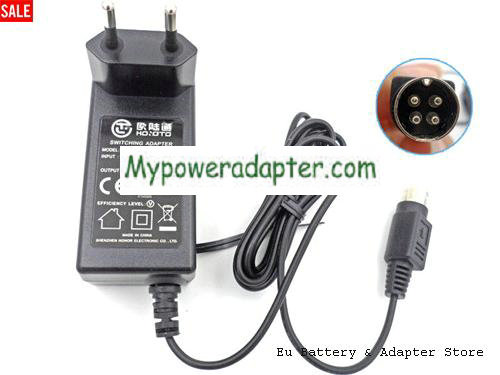 HOIOTO EC1008 Power AC Adapter 12V 1.5A 18W HOIOTO12V1.5A18W-4pin-EU
