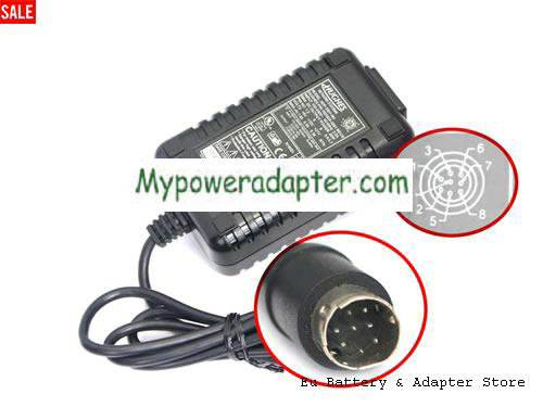 HUGHES M010146962 Power AC Adapter 5V 1.65A 8.25W HUGHES5V1.65A12V0.35A21V0.38A-8pin
