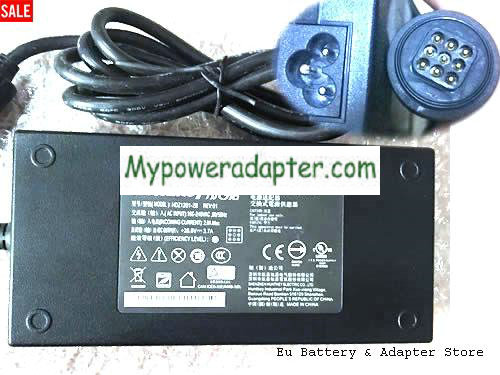 HUNTKEY HDZ1201-2B Power AC Adapter 28.8V 3.7A 106.56W HUNTKEY28.8V3.7A106.56W-Round9pin