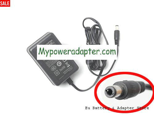 ISO KPC024F Power AC Adapter 12V 2A 24W ISO12V2A24W-5.5x2.5mm-US