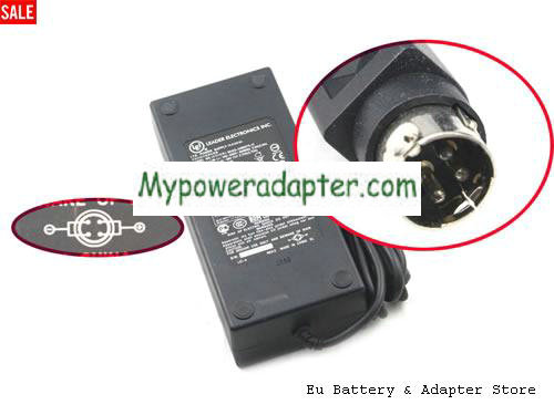 LEI HU10135-6017A Power AC Adapter 48V 2.75A 132W LEI48V2.75A132W-4PIN