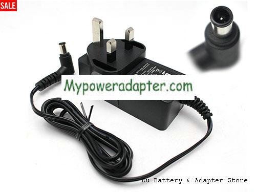 LG LCAP60-C Power AC Adapter 19V 0.84A 16W LG19V0.84A16W-6.5x4.4mm-UK