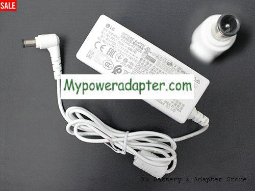 LG E1948SX Power AC Adapter 19V 1.7A 32W LG19V1.7A32W-6.4x4.4mm-W