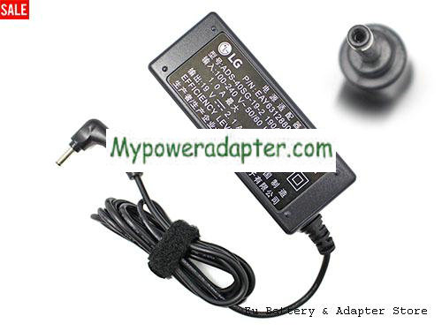 LG LCAP48-BK Power AC Adapter 19V 2.1A 40W LG19V2.1A40W-3.0x1.0mm
