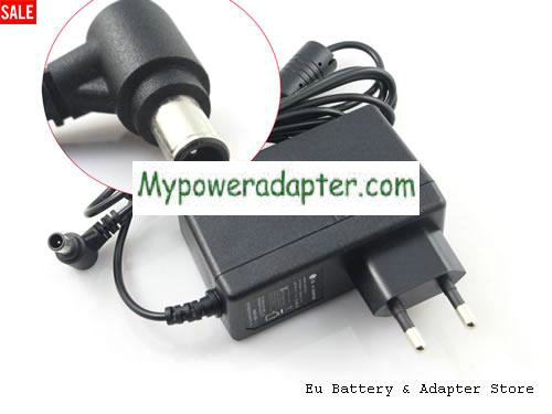 LG LCAP25B Power AC Adapter 19V 2.1A 40W LG19V2.1A40W-6.5x4.0mm-EU