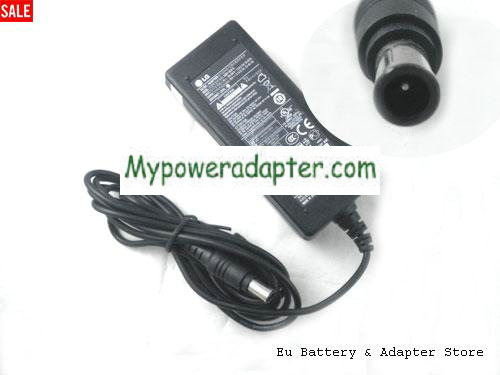 LG E1948SX Power AC Adapter 19V 2.1A 40W LG19V2.1A40W-6.5x4.0mm