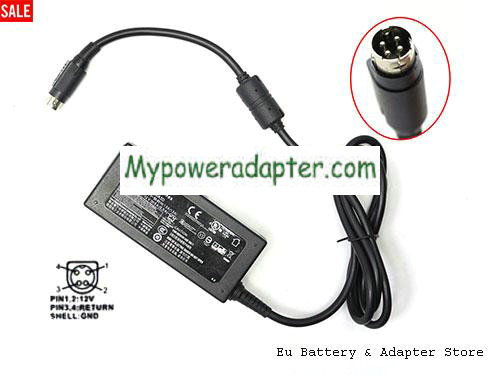 LIEN CHANG AD1760A3D Power AC Adapter 12V 5A 60W LIENCHANG12V5A60W-4PIN
