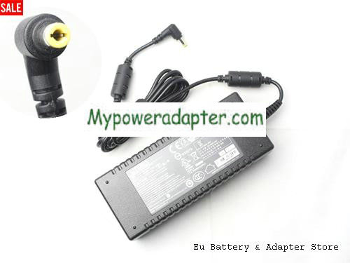 SAGER NP9130 LAPTOP Power AC Adapter 19V 6.3A 120W LITEON19V6.3A120W-5.5x2.5mm
