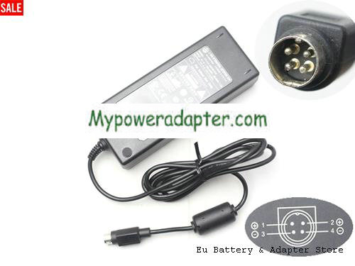 Genuine 4-PIN adapter for LI SHIN 0451B1270 LCD TV Monitor Power Supply Charger