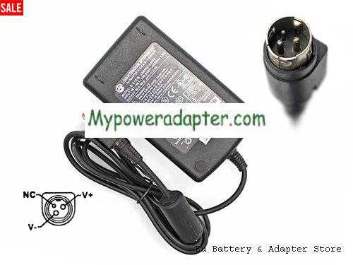 DAJING DJ-240250-SA Power AC Adapter 24V 2.5A 60W LS24V2.5A60W-3PIN