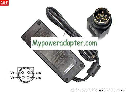 MEAN WELL GST120A24-R7B Power AC Adapter 24V 5A 120W MW24V5A120W-4PIN-ZZYF